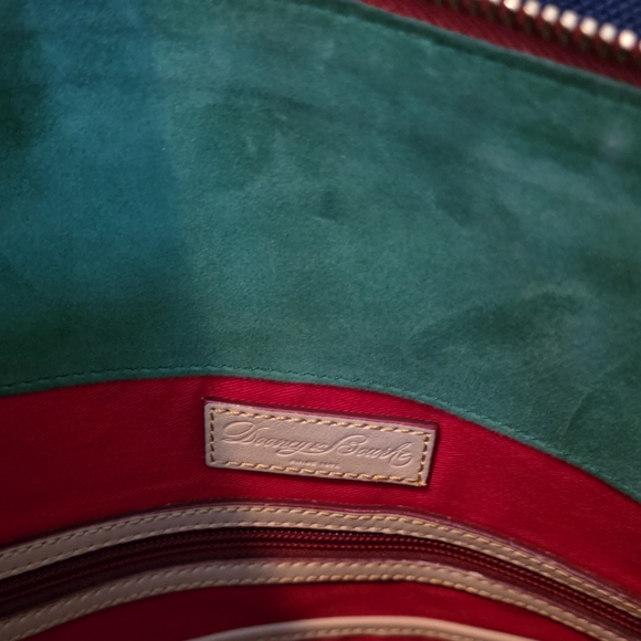 Dooney & Bourke Cream Leather Tote - Picture 6 of 6